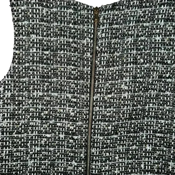 Milly Minis Black and White Tweed Dress - Picture 3 of 7
